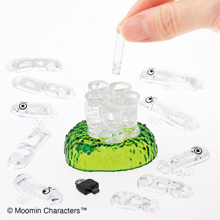 ニョロニョロ　(ムーミン)　24ピース　●予約　BEV-50329 W9.5×H17.5×D3.5cm