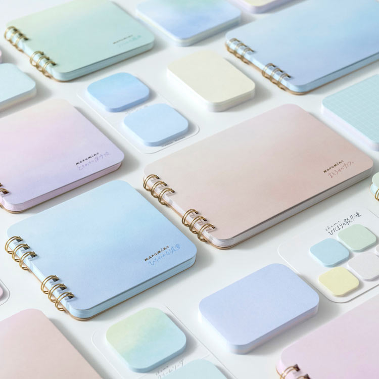 まるみの ノート ときめきの深呼吸S　　BEV-MM-045 W105×H100×D13mm