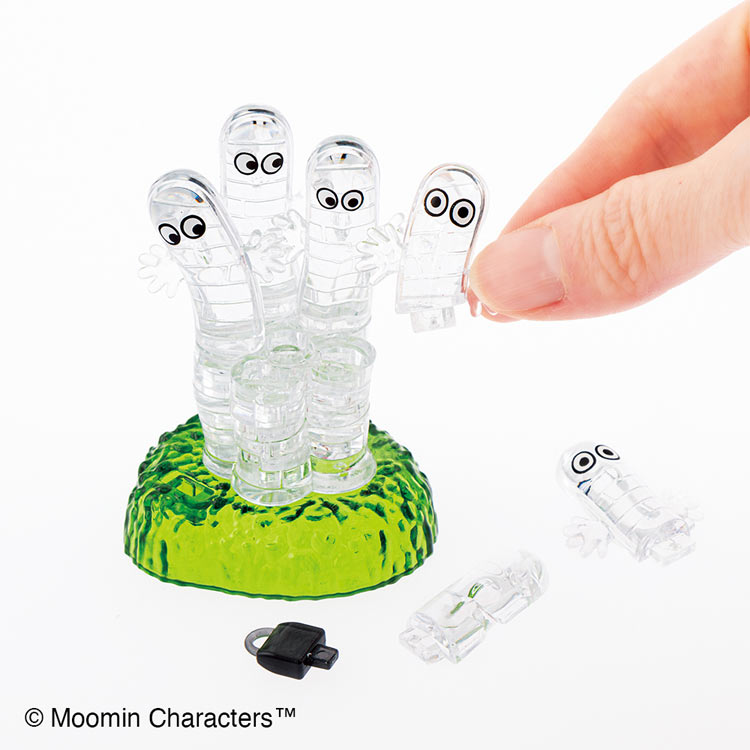 ニョロニョロ　(ムーミン)　24ピース　●予約　BEV-50329 W9.5×H17.5×D3.5cm