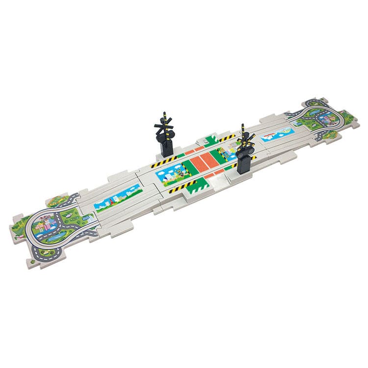 パネルワールド専用拡張パネル 踏切lll　MSD-1748 W260×H140×D65mm