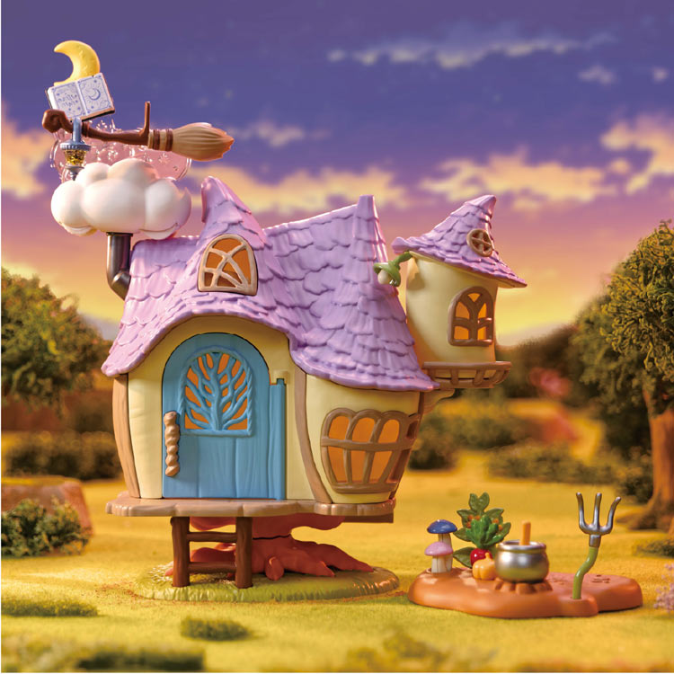 Little Tales Collection フクロウの星のみえるお家　●予約　LT-01 W240×D105×H240mm