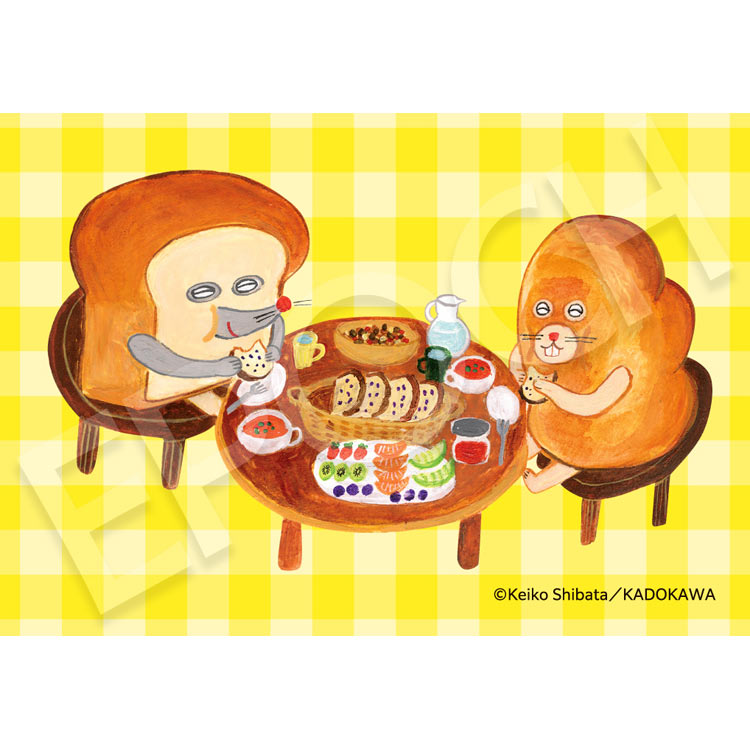 トレーディングパズル 単品 パンどろぼう (パンどろぼう) 24ピース ジグソーパズル ●予約 EPO-58-111 6×8.6cm