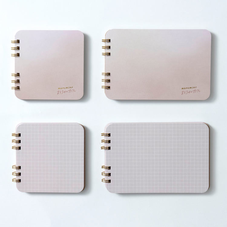 まるみの ノート まどろみのカフェS　　BEV-MM-043 W105×H100×D13mm