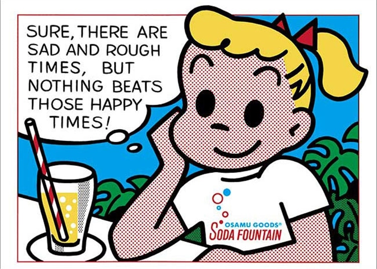 SODA FOUNTAIN　 （オサムグッズ）　500ピース　ジグソーパズル　APP-500-336 38×53cm