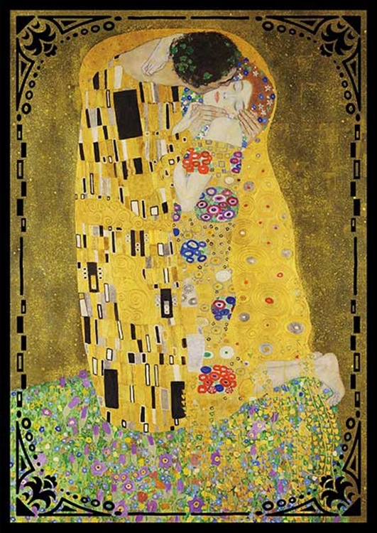 接吻 　108ピース　ジグソーパズル　APP-108-089 18.2×25.7cm