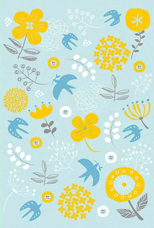 ブルーム(みずいろ)　120ピース　ジグソーパズル　APP-120-001　［CP-SS］ 10×14.7cm