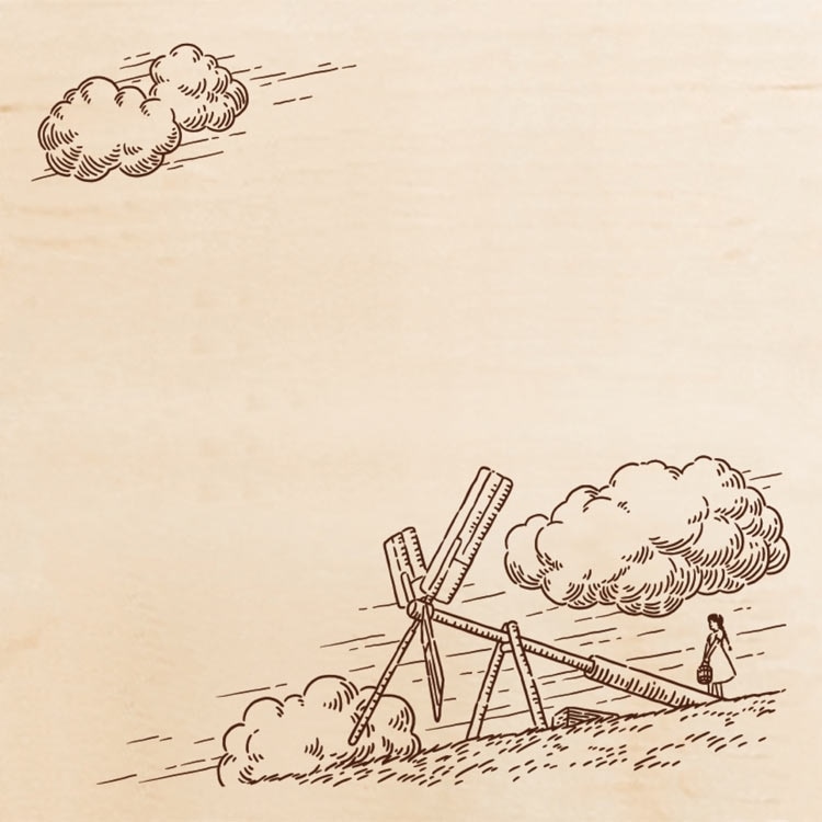 いろどりはんこ プロローグ/天空の城ラピュタ 天空の城ラピュタ ●予約 BEV-TSW-191 W60×H60×D23mm