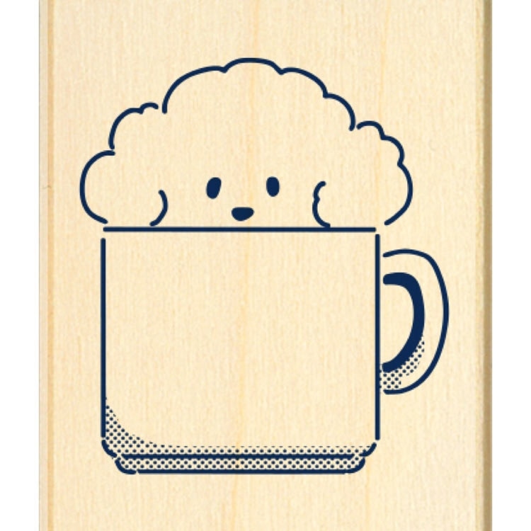 ますてのあいぼう マグカップードル ●予約 BEV-TSW-199 W30×H35×D20mm