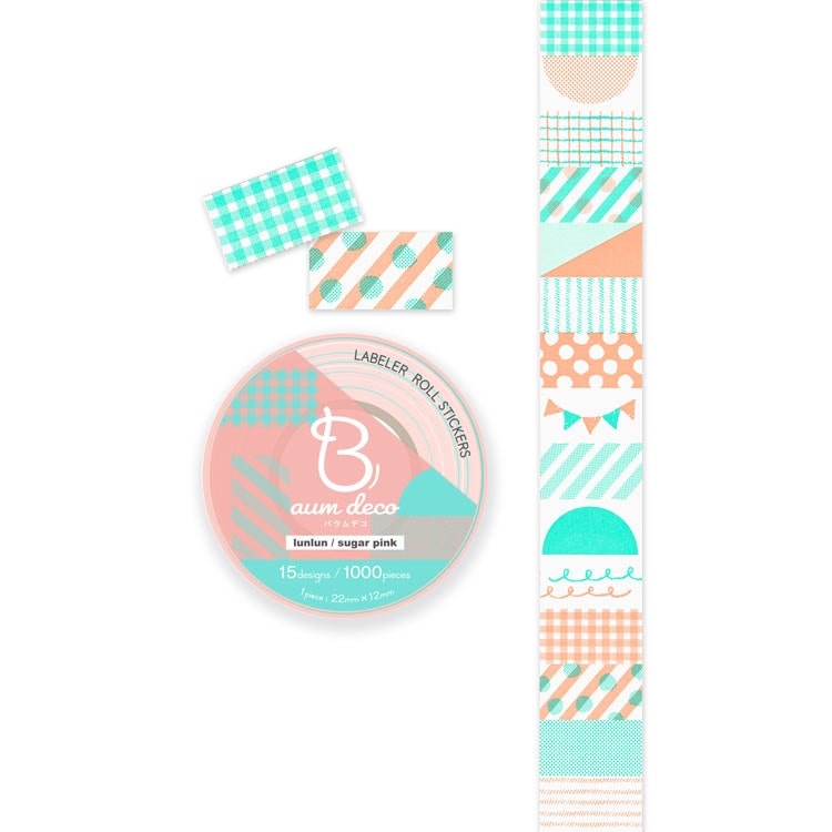 バウム ルンルン/シュガーピンク　●予約　BEV-SL-274　［CP-ST］ 55×22mm