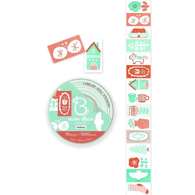 バウム 北欧　●予約　BEV-SL-276　［CP-ST］ 55×22mm