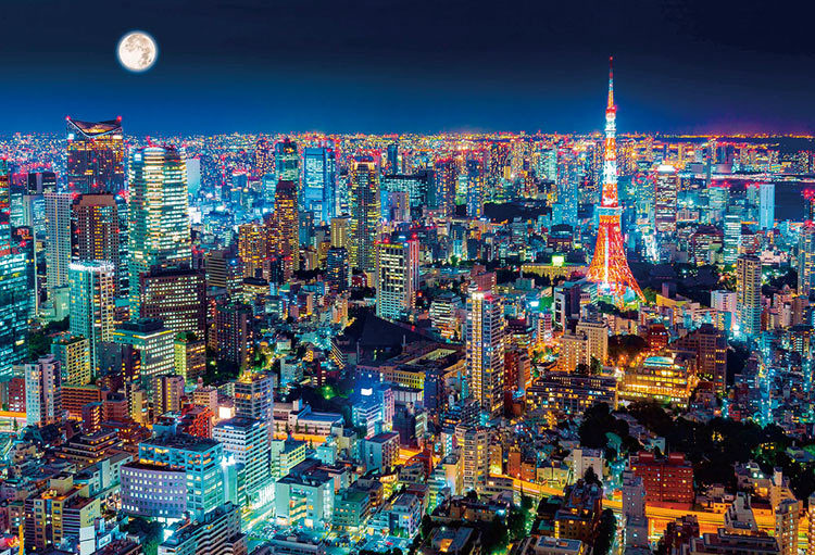 東京夜景（国内風景）　1000ピース　ジグソーパズル　BEV-51-253
