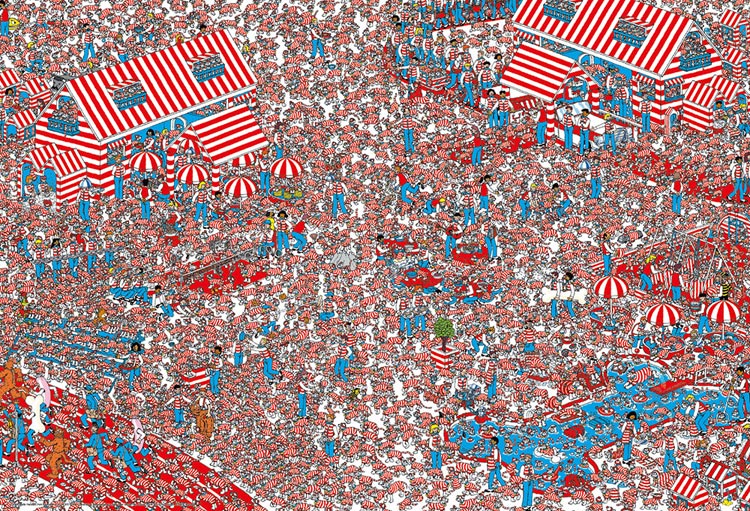 Where's Wally？ ウーフの国 （ウォーリー）　1000ピース　ジグソーパズル　BEV-M81-727