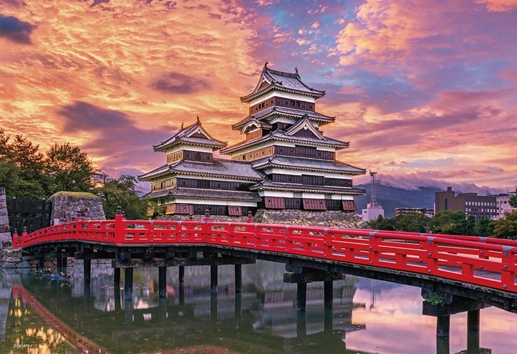 松本城　 　1000ピース　ジグソーパズル　●予約　BEV-1000M-033　［CP-HI］ 26×38cm