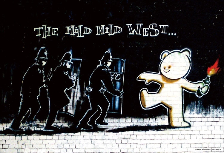 マイルド・マイルド・ウェスト　(バンクシー)　300ピース　ジグソーパズル　●予約　BEV-300-193 26×38cm