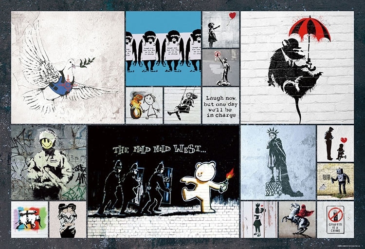 ギャラリー　(バンクシー)　1000ピース　ジグソーパズル　●予約　BEV-1000-159 49×72cm