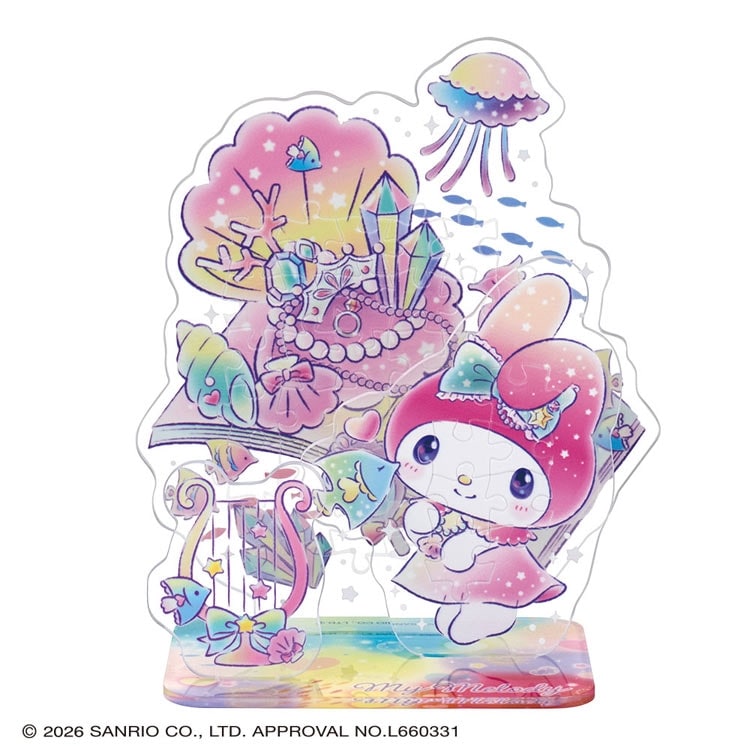 アクスタポップ マイメロディ・フェアリーテイル　(サンリオ)　39ピース　●予約　BEV-SP-052 H108×W90×D50mm