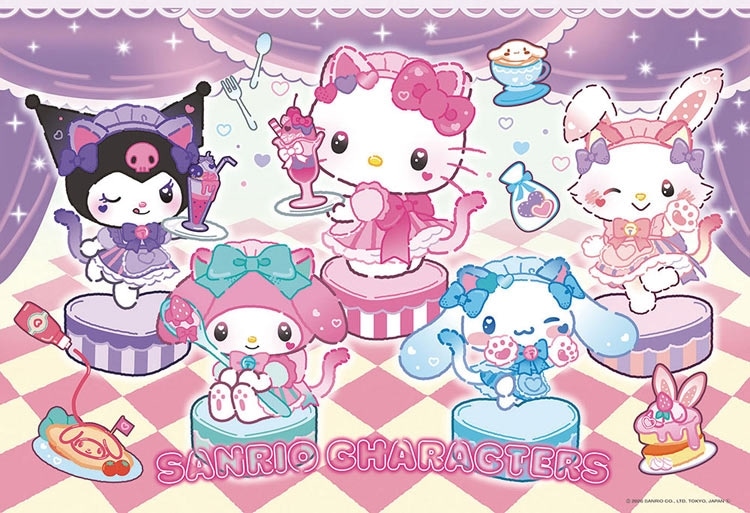 キラキラ☆ステージ (サンリオ) 300ピース ジグソーパズル ●予約 BEV-300-209 26×38cm