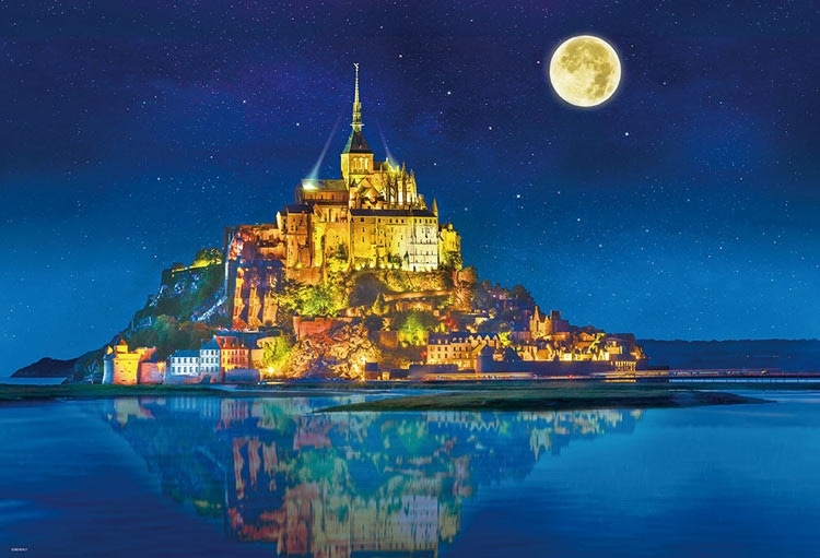 モン・サン・ミシェル 1000ピース ジグソーパズル ●予約 BEV-1000-170 49×72cm
