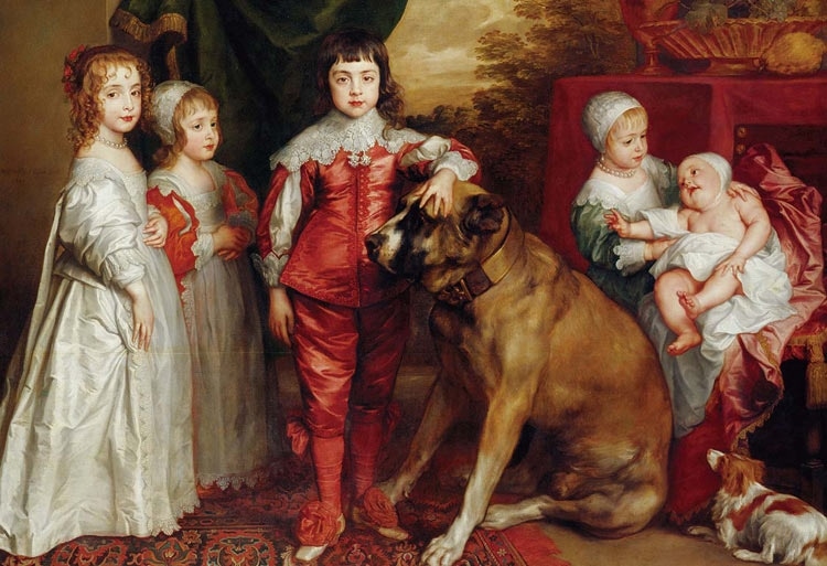 チャールズI世の5人の子どもたち 　300ピース　ジグソーパズル　CUT-300-216 26×38cm