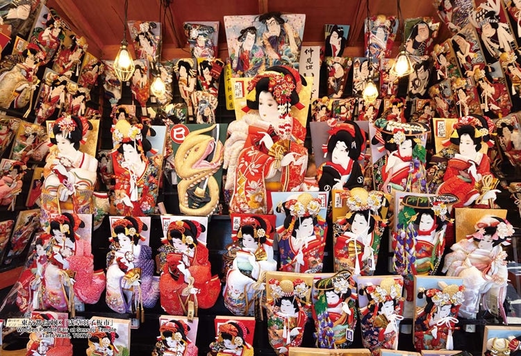 東京都台東区「浅草羽子板市」　300ピース　ジグソーパズル　●予約　CUT-300-474 26×38cm