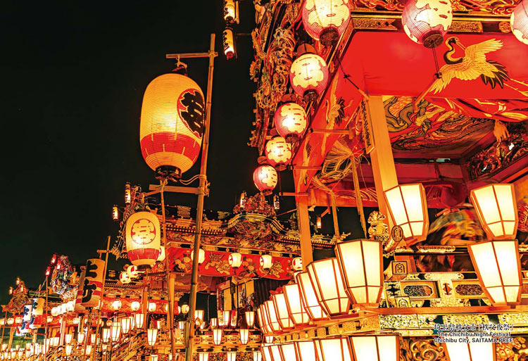 埼玉県秩父市「秩父夜祭」 300ピース ジグソーパズル ●予約 CUT-300-604 26×38cm