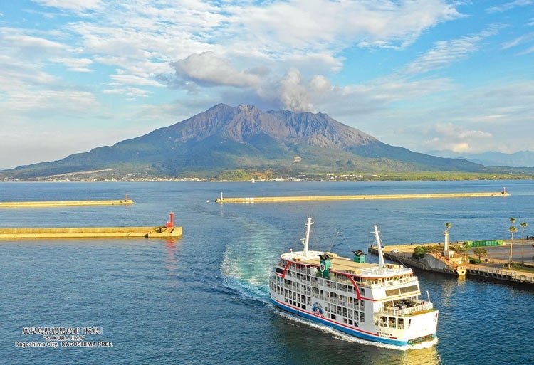 鹿児島県鹿児島市「桜島」 300ピース ジグソーパズル CUT-300-876 26×38cm