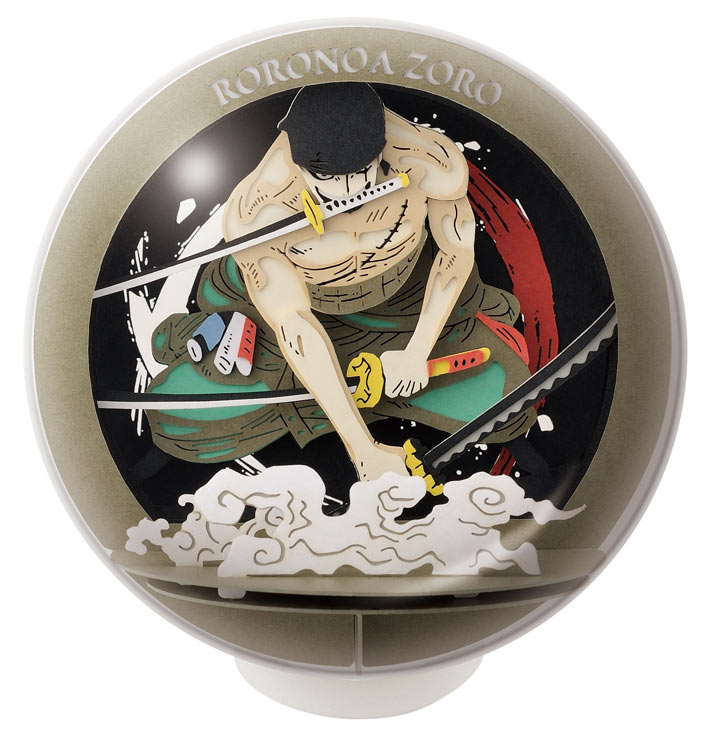 ロロノア・ゾロ　　ENS-PTB-14X 約H88×W84×D84mm（シリコン台座装着時）