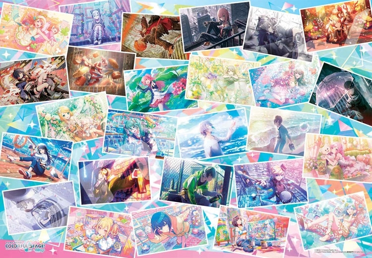 プロジェクトセカイ カラフルステージ! feat. 初音ミク(2) （初音ミク）　1000ピース　ジグソーパズル　ENS-1000T-549 51×73.5cm