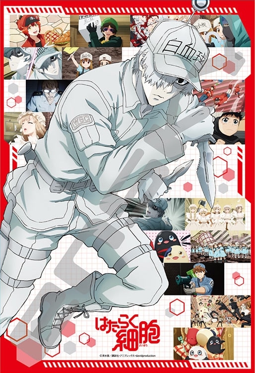 今日も活躍中！ （はたらく細胞）　300ピース　ジグソーパズル　ENS-300-3192 26×38cm