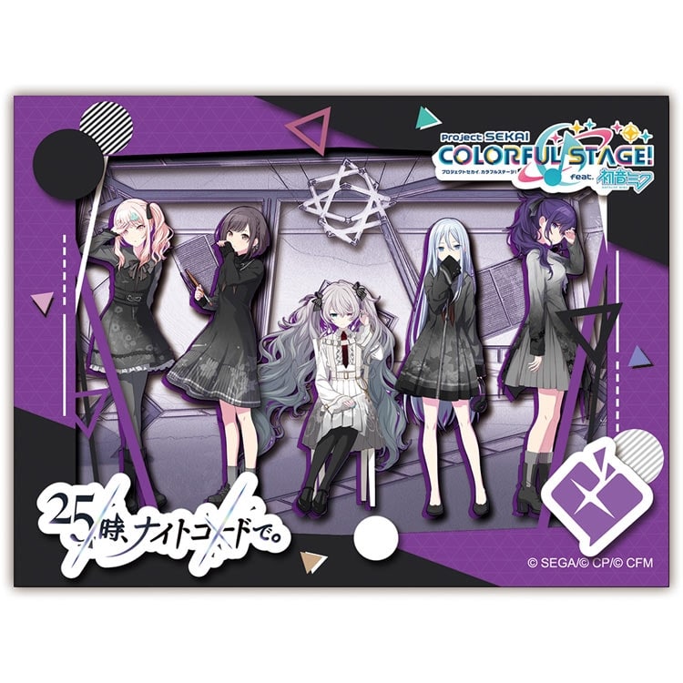 ペーパーシャドーアートミニ 25時、ナイトコードで。(初音ミク) 初音ミク ●予約 ENS-SA-M41 H96×W128×D20mm