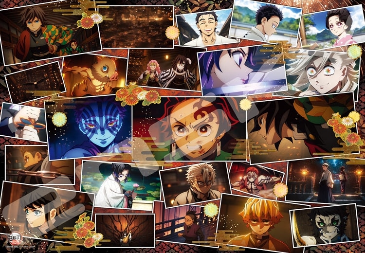 劇場版「鬼滅の刃」無限城編 コラージュ　(鬼滅の刃)　1000ピース　ジグソーパズル　●予約　ENS-1000T-566 51×73.5cm