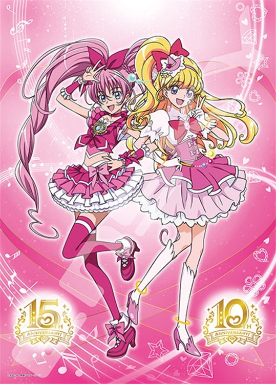 スイートプリキュア♪15周年＆魔法使いプリキュア！10周年　(プリキュア)　500ピース　ジグソーパズル　●予約　ENS-500-798 38×53cm