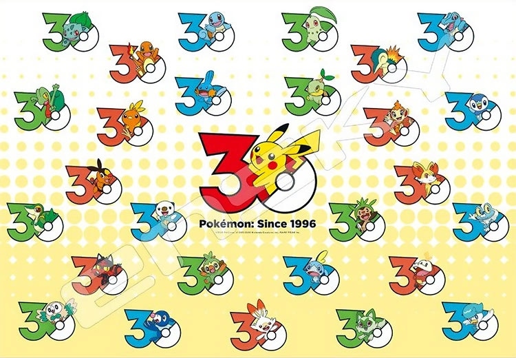 ポケモン30周年 最初のパートナーポケモン　(ポケットモンスター)　1000ピース　ジグソーパズル　●予約　ENS-1000T-595 51×73.5cm