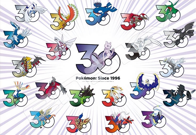 ポケモン30周年 伝説のポケモン (ポケットモンスター) 1000ピース ジグソーパズル ●予約 ENS-1000T-596 51×73.5cm