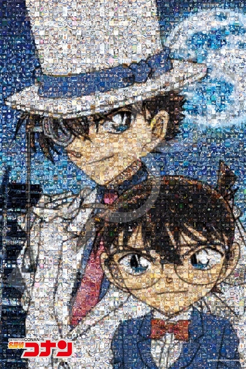 名探偵コナン モザイクアート コナン&キッド (名探偵コナン) 1000ピース ジグソーパズル ●予約 EPO-12-712s 50×75cm