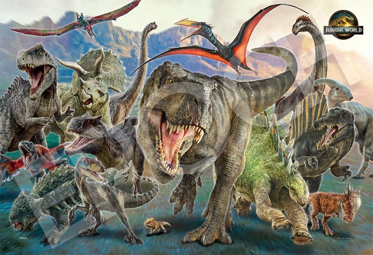 ダイナソー・サバイバル (ジュラシック・ワールド) 100ピース ジグソーパズル ●予約 EPO-26-702 26×38cm