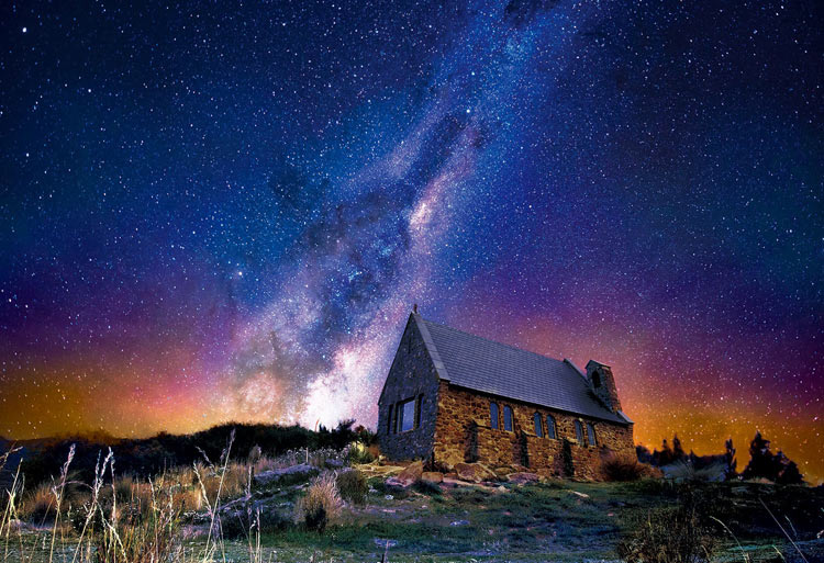 満天の星空 テカポ−ニュージーランド（風景）　300ピース　ジグソーパズル　EPO-28-029