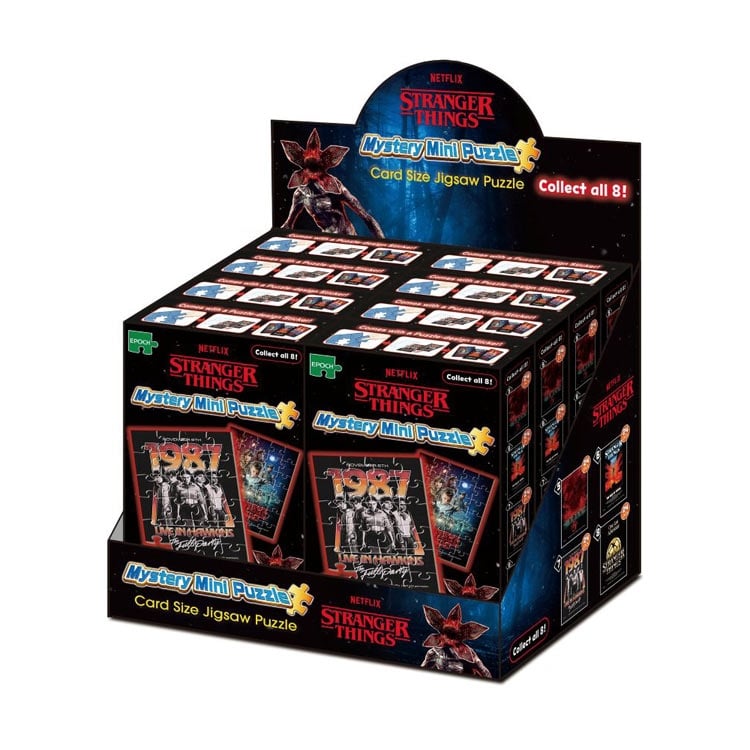 トレーディングパズル BOX ストレンジャー・シングス 未知の世界 (ストレンジャー・シングス 未知の世界) 24ピース ジグソーパズル ●予約 EPO-58-212 6×8.6cm