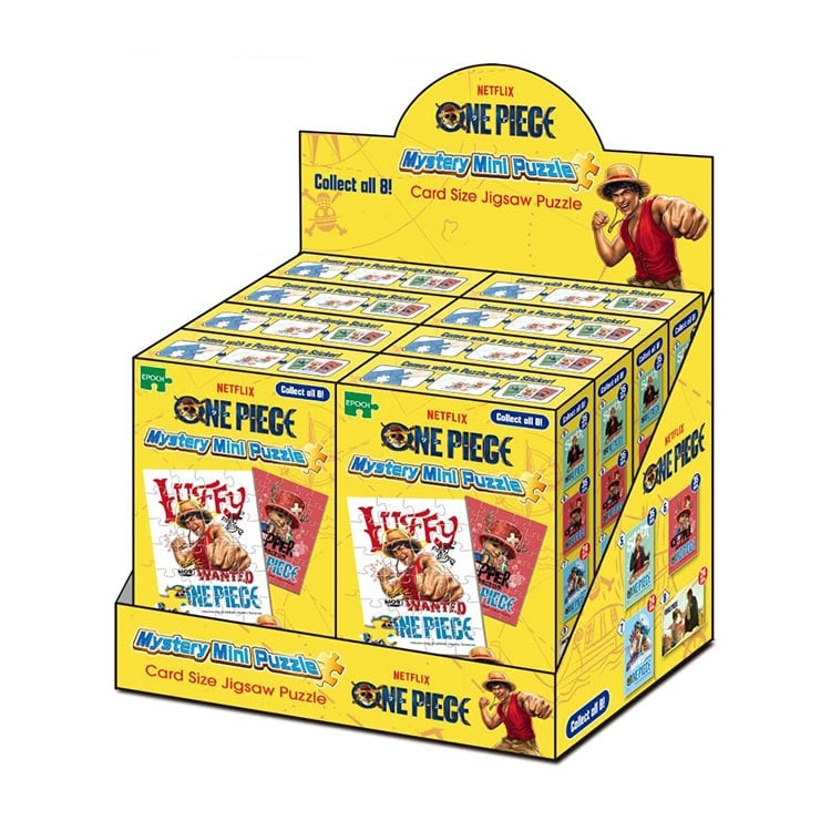 ワンピース　トレーディングパズル BOX Netflixシリーズ「ONE PIECE」　(ワンピース)　24ピース　ジグソーパズル　●予約　EPO-58-213 6×8.6cm