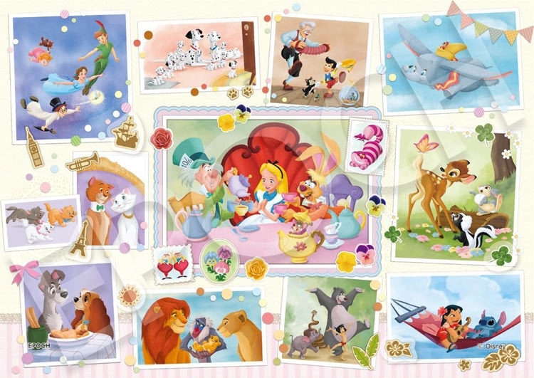 Treasured Moments（トレジャー・モーメント） （オールキャラクター）　108ピース　ジグソーパズル　EPO-72-407 18.2×25.7cm