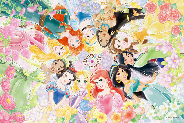 Floral Dream（フローラル・ドリーム）　(プリンセス）（ディズニー）　1000ピース　ジグソーパズル　EPO-97-001