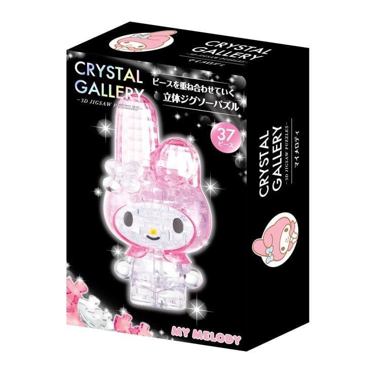 クリスタルギャラリー マイメロディ (マイメロディ) 37ピース ●予約 HAN-07671 W95×H145×D45mm