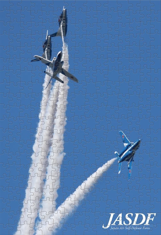 ブルーインパルス フォーメーション　300ピース　ジグソーパズル　JDD-06063 26×38cm