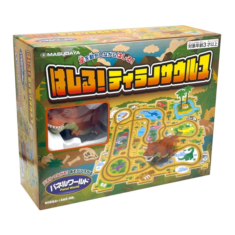 パネルワールド はしる! ティラノサウルス　MSD-1750 W290×H230×D100mm