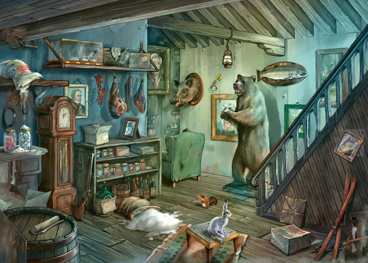 エスケープパズル 禁断の地下室 　759ピース　ジグソーパズル　RAV-172528 50×70cm