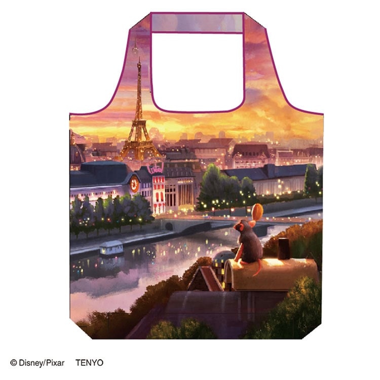 ディズニープレミアムアートバッグ レミーのおいしいレストラン L (レミーのおいしいレストラン) ●予約 TEN-DEB-L-18 約40cm×約45cm マチ約3cm 持ち手長さ約50cm