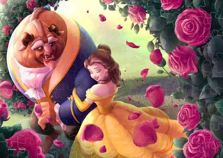 Ten D108 027 ディズニー 薔薇の小径 美女と野獣 108ピース テンヨー の商品詳細ページです 日本最大級のジグソーパズル通販専門店 ジグソークラブ