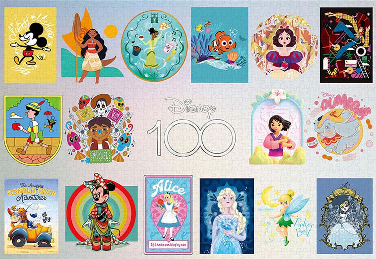 TEN-D1000-014 ディズニー Disney100:Global Artist Series （オール 