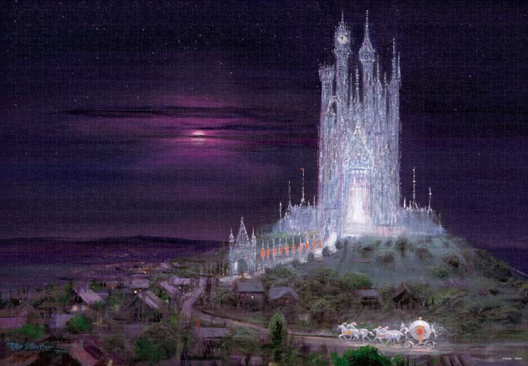 Glass Castle（ディズニー）　1000ピース　ジグソーパズル　TEN-D1000-093