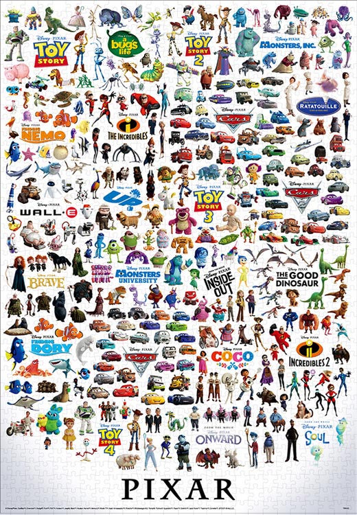 Ten D00 627 ディズニー ピクサー キャラクター グレート コレクション オールキャラクター 00ピース テンヨー の商品詳細ページです 日本最大級のジグソーパズル通販専門店 ジグソークラブ